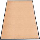 Schmutzfangmatte miltex Eazycare Style, eckig, antistatisch, UV-beständig, waschbar, High-Twist-Nylon & Niltrilgummi, 1200 x 2000 mm, pastellgelb