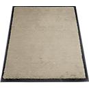 Schmutzfangmatte miltex Eazycare Style, eckig, antistatisch, UV-beständig, waschbar, High-Twist-Nylon & Niltrilgummi, 600 x 850 mm, graubeige