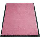 Schmutzfangmatte miltex Eazycare Style, eckig, antistatisch, UV-beständig, waschbar, High-Twist-Nylon & Niltrilgummi, 600 x 850 mm, hellrosa