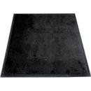 Schmutzfangmatte miltex Eazycare Style, eckig, antistatisch, UV-beständig, waschbar, High-Twist-Nylon & Niltrilgummi, 750 x 850 mm, tiefschwarz