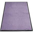 Schmutzfangmatte miltex Eazycare Style, eckig, antistatisch, UV-beständig, waschbar, High-Twist-Nylon & Niltrilgummi, 800 x 1200 mm, blaulila