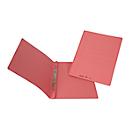 Schnellhefter Biella 6, DIN A4, bis 100 Blatt, für gelochte Dokumente, L 340 x B 290 x H 3 mm, Karton, rot