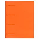 Schnellhefter Kolma Easy XL, A4, KolmaFlex, halbtransparent, rot