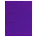 Schnellhefter Kolma Easy XL, A4, KolmaFlex, halbtransparent, violett