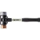 Schonhammer SIMPLEX L.330mm Kopf-Ø 40mm hart Fiberglas Stahlguss