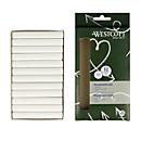 Schoolbordkrijt Westcott, wit, stofarm, gemakkelijk afwasbaar, 12 x 84 mm, 12 stuks