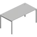 Schreibtisch ARLON-OFFICE, B 1600 x T 800 x H 730 mm, lichtgrau