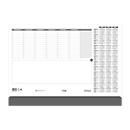 Schreibunterlage, 80 g/m2, 50 Blatt, mit stabiler Plastiklasche