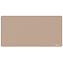 Schreibunterlage Fellowes Breyta™, Microban®-Schutz, rutschfest, B 800 x T 400 x H 25 mm, Post-Consumer Material/Kautschuk, sandbeige
