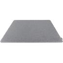 Schreibunterlage Sigel Eyestyle, B 600 x T 450 x H 7 mm, wasserabweisend, Textiloberfläche aus Recycling-PET, hellgrau/schwarz