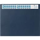 Schrijfonderlegger met kalender, blauw