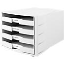 Schubladenbox Impuls, 4 Schübe, DIN A4