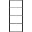 Schuifladenindeling SE 6141, acht delen, D 600 x B 225 x H 100 mm