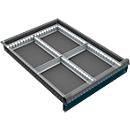 Schuifladeonderverdeling, 4 vakken, 60-120 mm