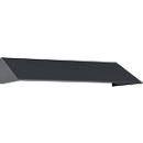 Schuin dak uitbouw voor C+P lockerkast Resisto, helling 26°, B 1148 x D 540 x H 230 mm, staal, antracietgrijs RAL 7016