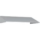 Schuin dak uitbouw voor C+P lockerkast Resisto, helling 26°, B 1148 x D 640 x H 230 mm, staal, lichtgrijs RAL 7035