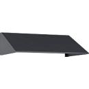 Schuin dak uitbouw voor C+P lockerkast Resisto, helling 26°, B 772 x D 540 x H 230 mm, staal, antracietgrijs RAL 7016