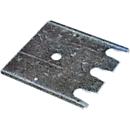 Schulte Lagertechnik bodemplaat vulplaat voor staanderframes S610-M18-U en S625-A18, dikte 1 mm, verzinkt, 1 stuk