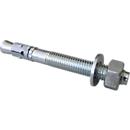 Schulte Lagertechnik Bodenanker für Palettenregal-Rahmen, 115 mm lang, verzinkt