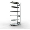 SCHULTE Lagertechnik - Extensión enchufable con perno de longitud - 2500x1000x600 mm, tipo 150 kg