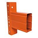 Schulte Lagertechnik Holmpaar LNS-DUO, Stärke 1,5 mm, T 120 x H 80 mm, Feldweite 2225 mm, Traglast 3077 kg/Holmpaar, orange