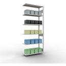 SCHULTE Lagertechnik - Insteekbevestiging met lengtebout - 2500x1000x400 mm, type 150 kg