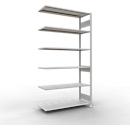 SCHULTE Lagertechnik - Insteekbevestiging met lengtebout - 2500x1300x500 mm, type 150 kg