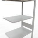 SCHULTE Lagertechnik - Insteekbevestiging met lengtebout - 3000x750x500 mm, type 150 kg