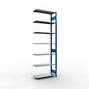 SCHULTE Lagertechnik - Insteeksysteem aanbouwrekken - 3000x1000x400 mm, type 150 kg