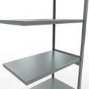 Schulte Lagertechnik MULTIplus 250 estantería sin tornillos, estantería adicional sin tornillos, longitud tornillo, 3000x1000x600 mm, 7 baldas, galvanizado