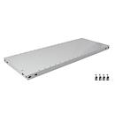 SCHULTE Lagertechnik MULTIPlus 250 extra legbord, 1300x400 mm, rand 40 mm, met 4 legbordsteunen