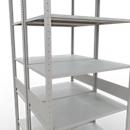 SCHULTE Lagertechnik - Rayonnage de base double emboîtable Type 150 - 3000x1000x2x600 mm 2x7 tablettes