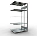 SCHULTE Lagertechnik - Rayonnage double emboîtable Modèle 150 - 2000x1000x2x400 mm,galv. 2x5 étagères
