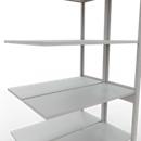 SCHULTE Lagertechnik - Rayonnage double emboîtable Modèle 150 - 2500x1000x2x400 mm 2x6 tablettes