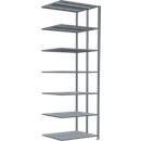 SCHULTE Lagertechnik - Rayonnage double emboîtable Modèle 150 - 3000x1000x2x400 mm galv. 2x7 tablettes