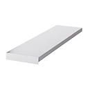 Schulte Lagertechnik Stalen paneel voor palletstellingen, dikte 1,5 mm, B 325 x H 40 mm, voor stellingdiepte 1100 mm, gegalvaniseerd, tot 320 kg