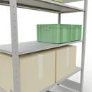 SCHULTE Lagertechnik - Stapelvoet met lengtevergrendeling - 2000x1300x500 mm, type 150 kg