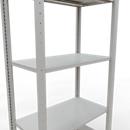 SCHULTE Lagertechnik - Stapelvoet met lengtevergrendeling - 2000x750x400 mm, type 150 kg