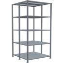 SCHULTE Lagertechnik - Stecks.Doppelgrundregal Typ 150 - 2000x1000x2x500 mm verz.2x5 Böden