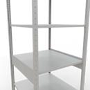 SCHULTE Lagertechnik - Stecks.Grundr. mit Längenriegel - 2500x750x800 mm, Typ 150 kg