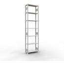 SCHULTE Lagertechnik - Stecks.Grundr. mit Längenriegel - 3000x750x300 mm, Typ 150 kg