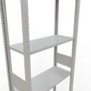 SCHULTE Lagertechnik - Stecks.Grundr. mit Längenriegel - 3000x750x300 mm, Typ 150 kg
