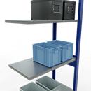SCHULTE Lagertechnik - Stecksystem Anbauregal - 2500x 750x400 mm, Typ 150 kg