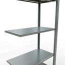 SCHULTE Lagertechnik - Système de rayonnage emboîtable - 2000 x 750 x 400 mm, type 150 kg