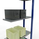 SCHULTE Lagertechnik - Système de rayonnage emboîtable - 2000x 750x300 mm, type 150 kg