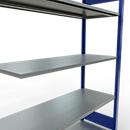 SCHULTE Lagertechnik - Système de rayonnage emboîtable - 2000x1300x500 mm, type 150 kg