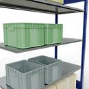 SCHULTE Lagertechnik - Système de rayonnage emboîtable - 2000x1300x600 mm, type 150 kg
