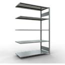 SCHULTE Lagertechnik - Système de rayonnage emboîtable - 2000x1300x600 mm, type 150 kg