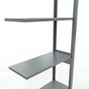 SCHULTE Lagertechnik - Système de rayonnage emboîtable - 2500 x 750 x 300 mm, type 150 kg