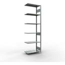 SCHULTE Lagertechnik - Système de rayonnage emboîtable - 2500 x 750 x 400 mm, type 150 kg